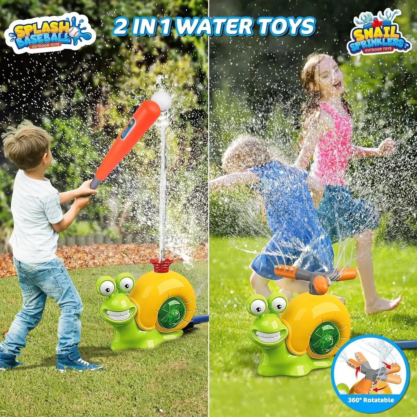 SplashSlugger: Spray. Play. Swing Away.