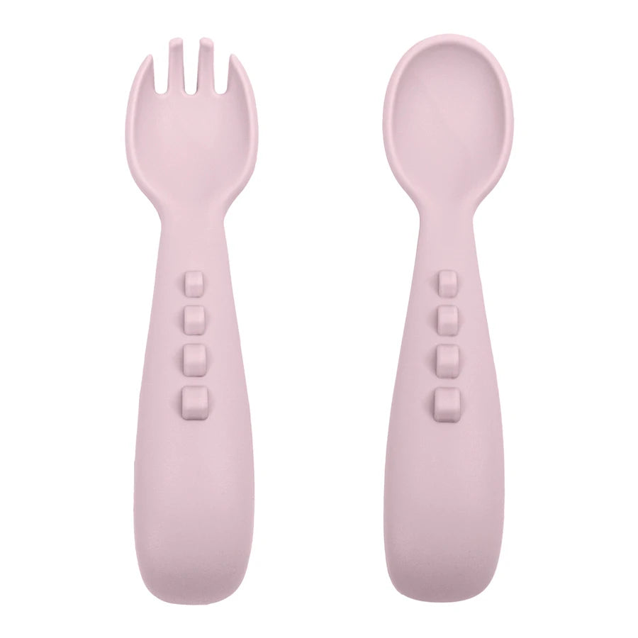 Baby Feeding Utensils – Training Spoon and Fork Set