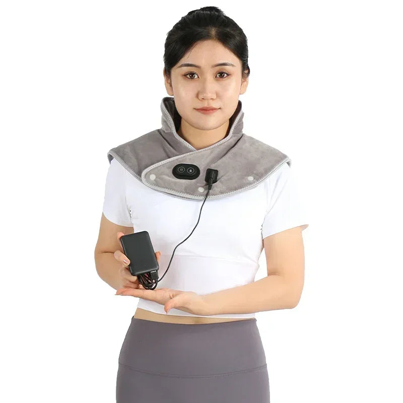 Electric Heating Shoulder Neck Pad - For Pain Relief and Comfort