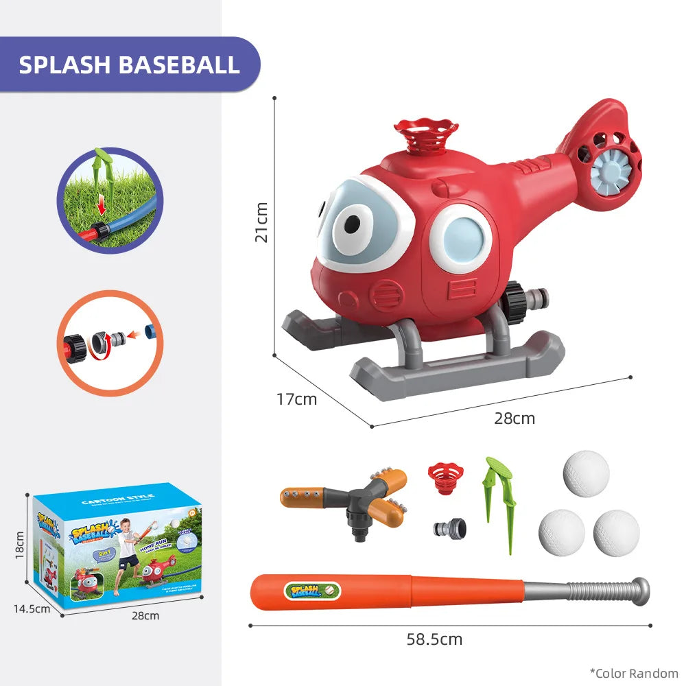 SplashSlugger: Spray. Play. Swing Away.