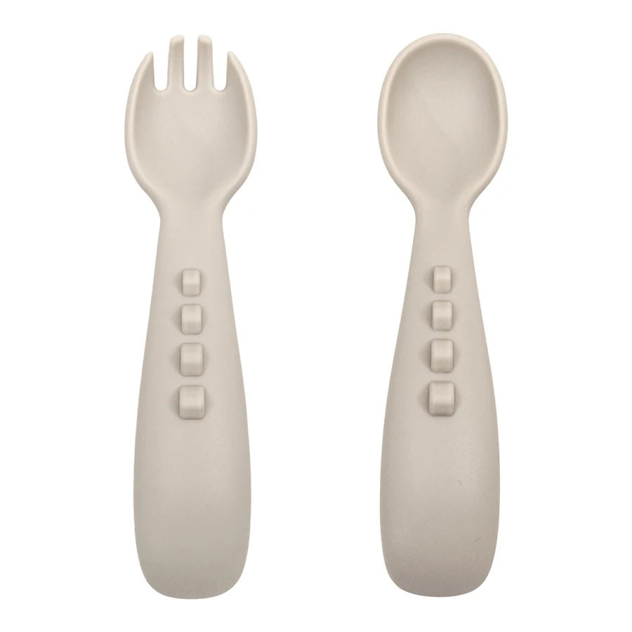 Baby Feeding Utensils – Training Spoon and Fork Set