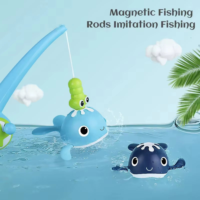AquaCatch - Magnetic Fishing Bath Toy Set