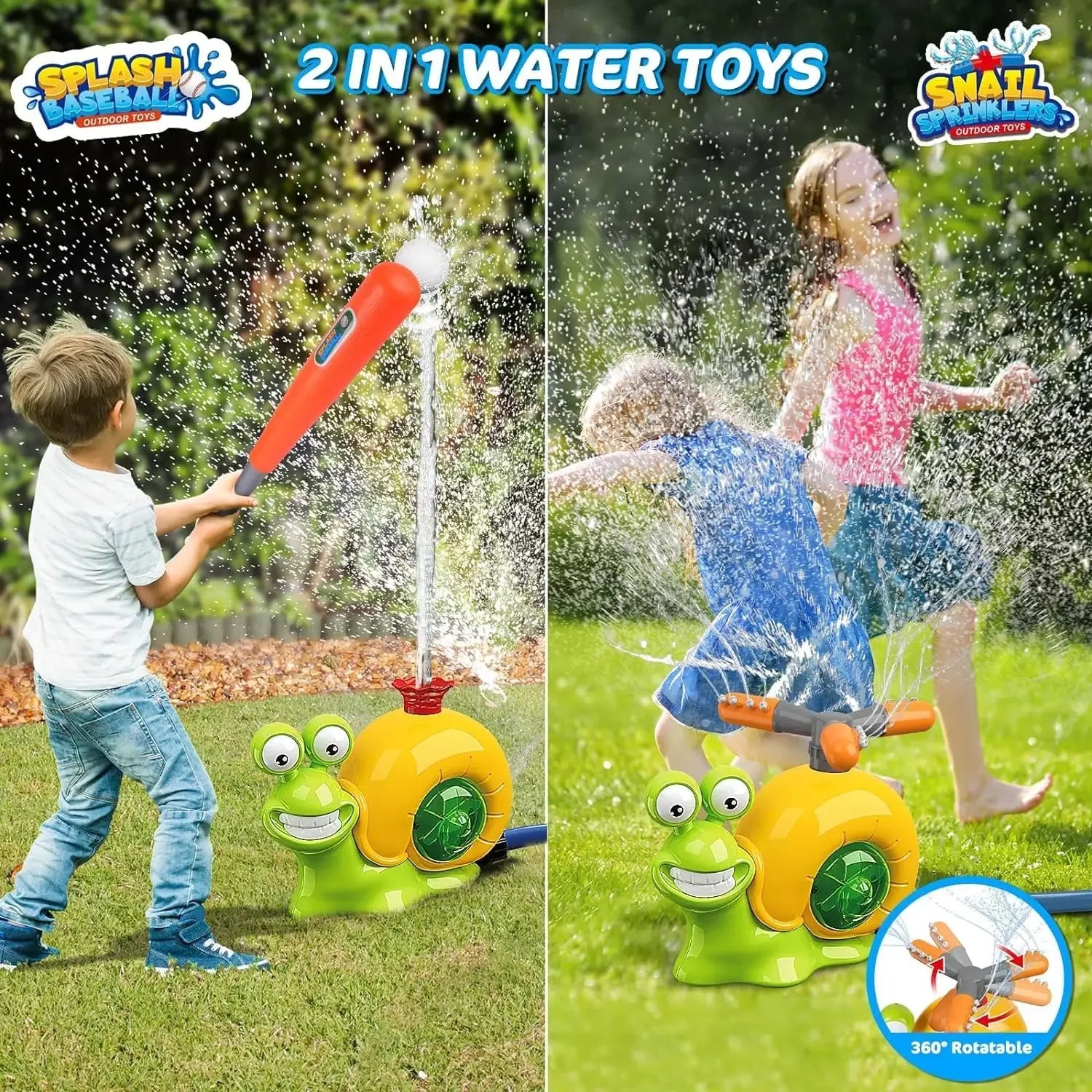 SplashSlugger: Spray. Play. Swing Away.