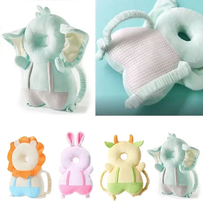 Baby Head Protection Pillow – Cute Cartoon Safety Cushion