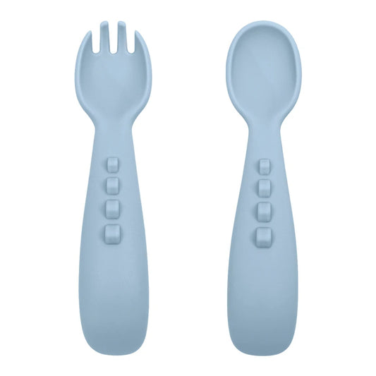 Baby Feeding Utensils – Training Spoon and Fork Set
