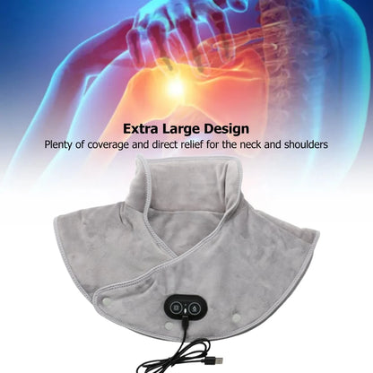 Electric Heating Shoulder Neck Pad - For Pain Relief and Comfort