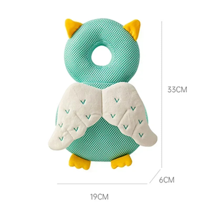 Baby Head Protection Pillow – Cute Cartoon Safety Cushion