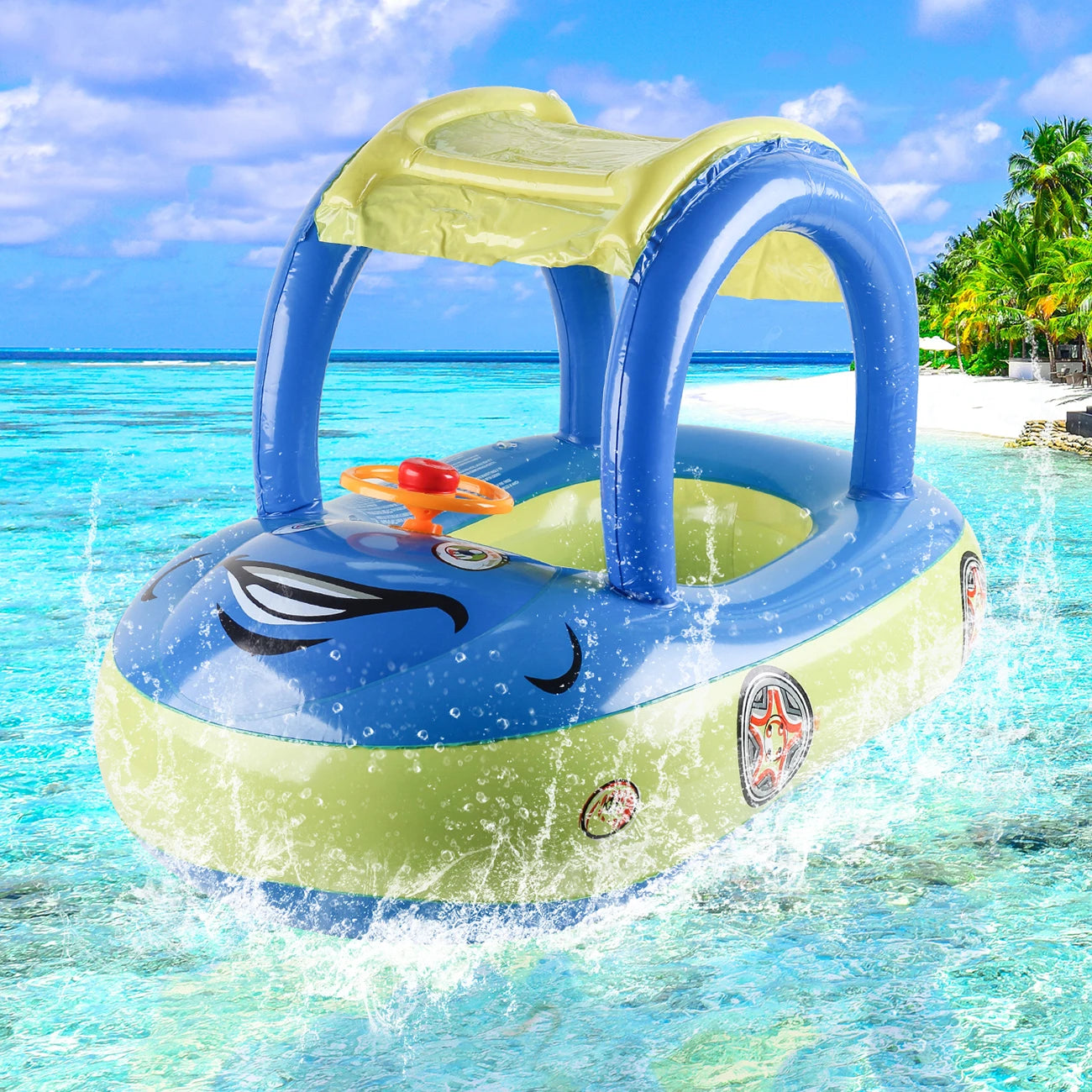 Aqua Racer - Car Pool Float for Toddlers